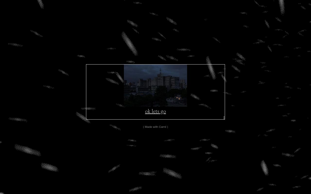 Carrd profile picture for @tinted